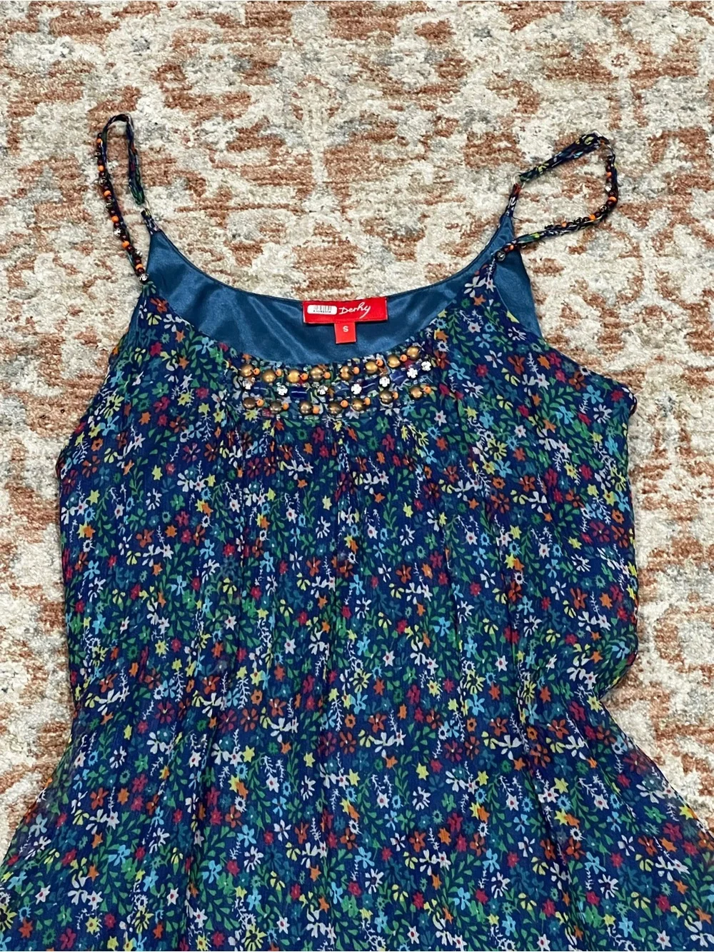 Rene Derhy Mini Swing Fairy Dress size S
